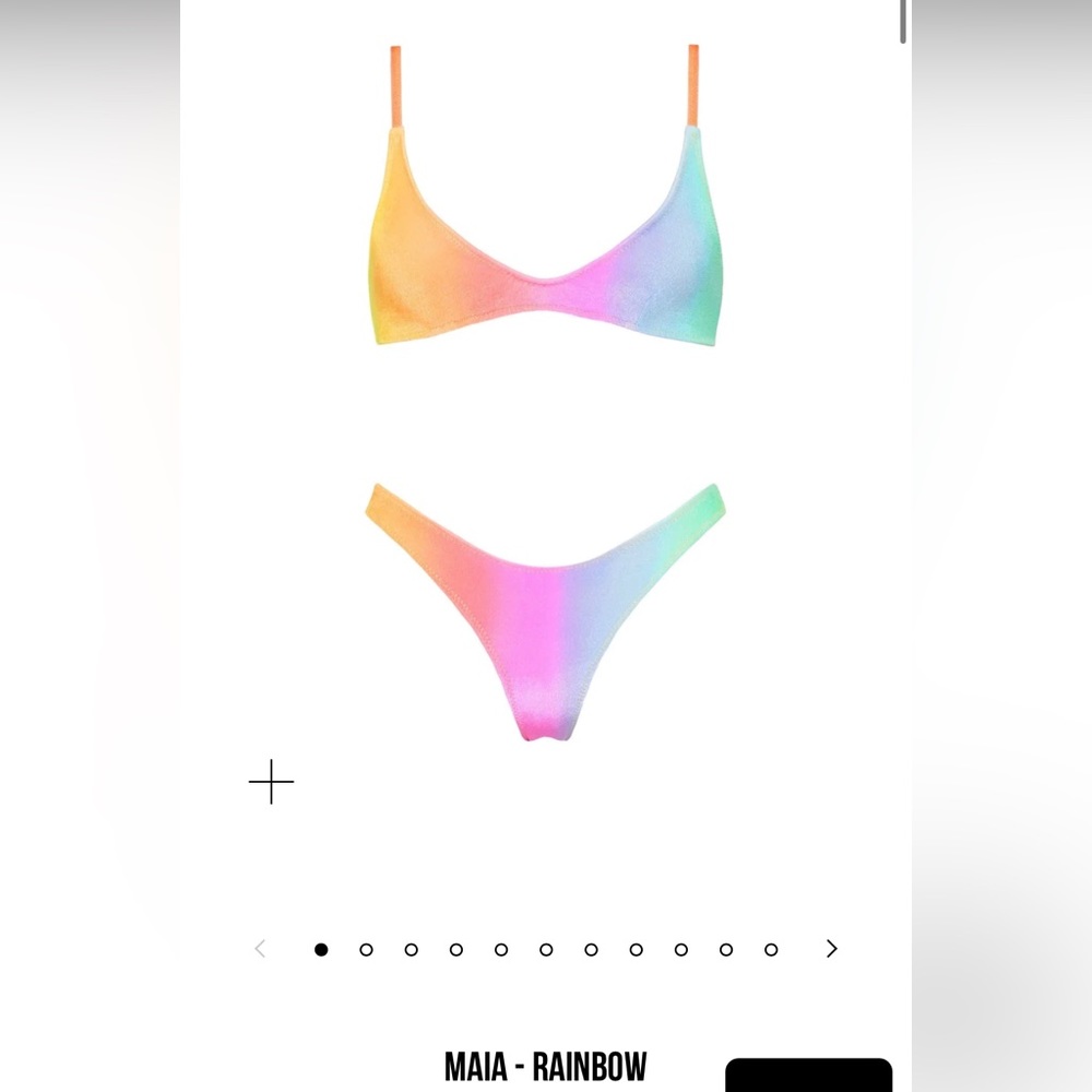 Triangl Maia Rainbow bathing suit